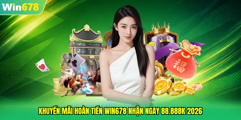 khuyến mãi hoàn tiền win678