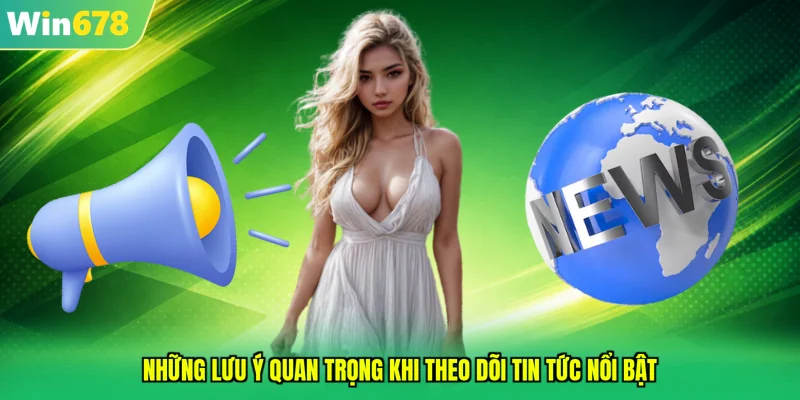Những lưu ý quan trọng khi theo dõi tin tức nổi bật