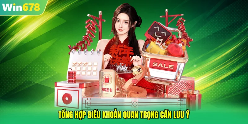 Tổng hợp điều khoản quan trọng cần lưu ý